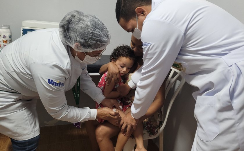 Três unidades de saúde de Maceió reforçam Campanha de Multivacinação neste sábado (30)