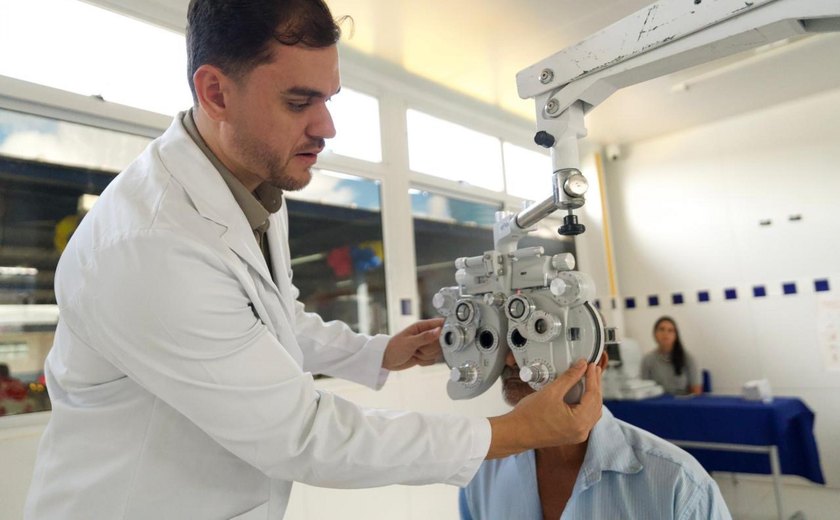 Mutirão leva consultas, exames e atendimento oftalmológico ao Pilar