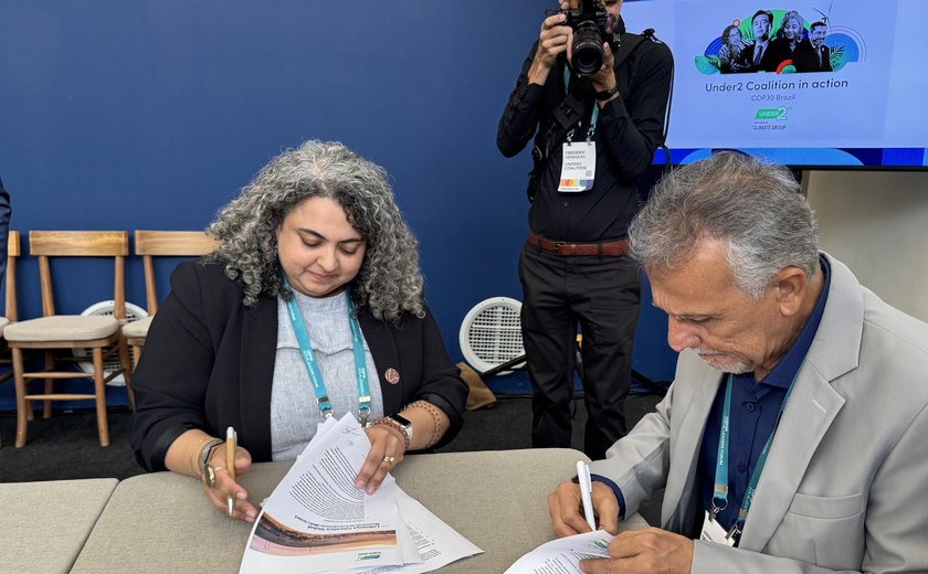 Alagoas firma compromisso global pela neutralidade climática