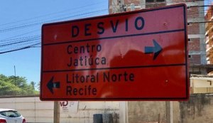 AL-101 Norte terá novo desvio de tráfego em Jacarecica a partir desta terça (5)