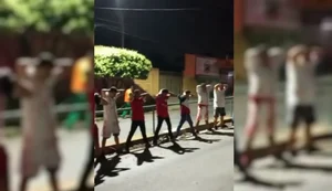 Vídeo: torcedores do Vila Nova são obrigados a entoar gritos de guerra do rival Goiás