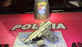 Polícia Militar apreende três armas de fogo e drogas durante ações em Maceió e Messias