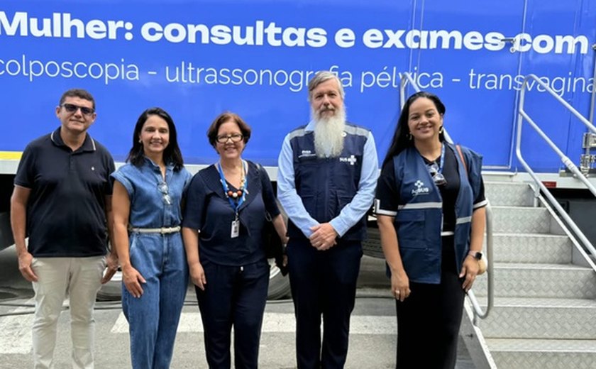 População de Capela é atendida por carreta de saúde da mulher do Ministério da Saúde; veja como funciona