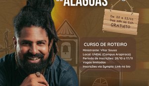 Já pensou em criar roteiros e participar de uma série em Alagoas? Agora você pode