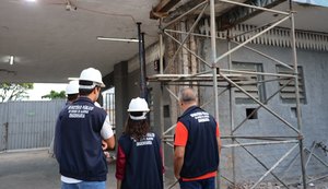 Relatório da Engenharia do MP/AL afirma que Estádio Rei Pelé ainda inspira cuidados