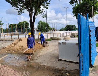 Parque da Criança, no Benedito Bentes, inicia fase de acabamento