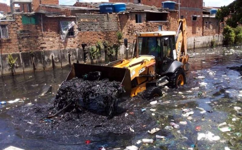 Desenvolvimento Sustentável inicia a limpeza do Canal do Papódromo