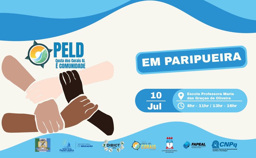 PELD é Comunidade leva ciência, educação ambiental e cultura pesqueira para escola de Paripueira