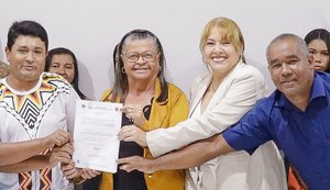 Cacique assume secretaria em Palmeira dos Índios
