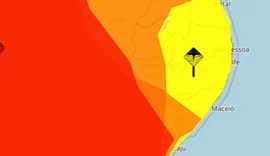 Domingo terá chuva e cidades de Alagoas seguem em alerta meteorológico