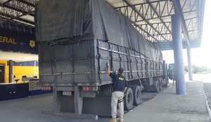 PRF apreende diversas mercadorias sem nota fiscal no Sertão de Alagoas