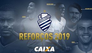 CSA anuncia as primeiras contratações para o ano de 2019