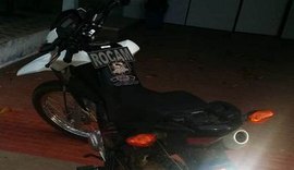 Rocam do 3º BPM recupera motocicleta roubada em Arapiraca