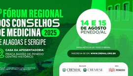 Alagoas e Sergipe promovem 1º Fórum Regional dos Conselhos de Medicina em Penedo