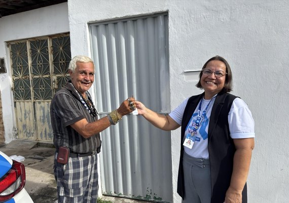 Programa Novo Lar, Nova Vida garante moradia digna para mais uma pessoa em situação de rua