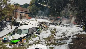 Equipe francesa auxilia na remoção de motores da aeronave da Voepass