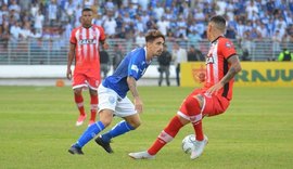 CRB e CSA empatam no clássico e prolongam jejum de vitórias