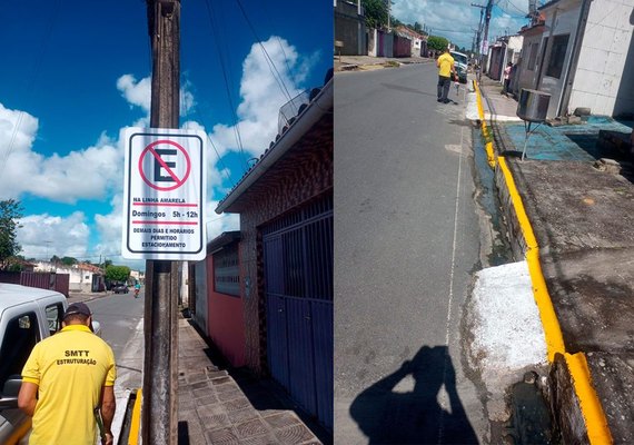 SMTT promove melhorias no trânsito para a Feirinha de Santa Luzia, em Penedo