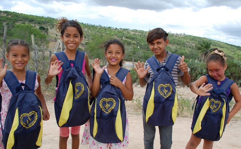 Campanha em prol da educação beneficiará crianças em Batalha e Maceió