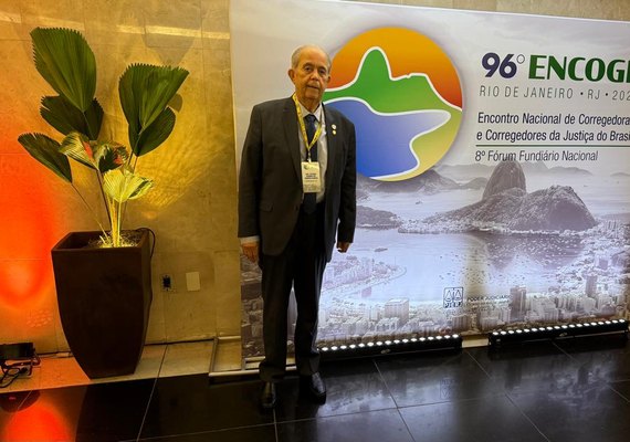 Corregedor Celyrio Adamastor participa do 96º Encoge, no Rio de Janeiro