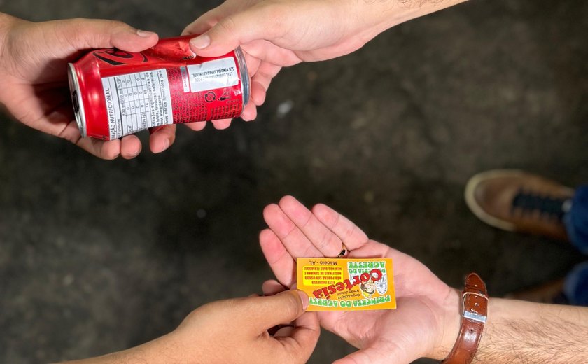 No São João Massayó, recicláveis valem ingressos para parque de diversões