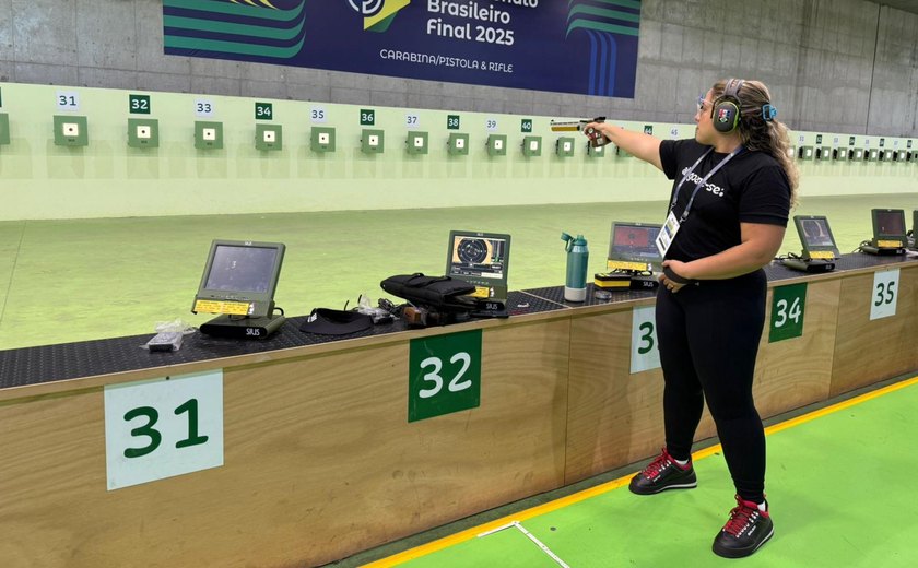 Governo de AL garante apoio a 10 atletas no Brasileiro de Tiro Esportivo