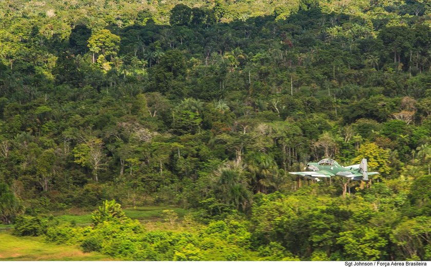 FAB inicia controle do espaço aéreo Yanomami