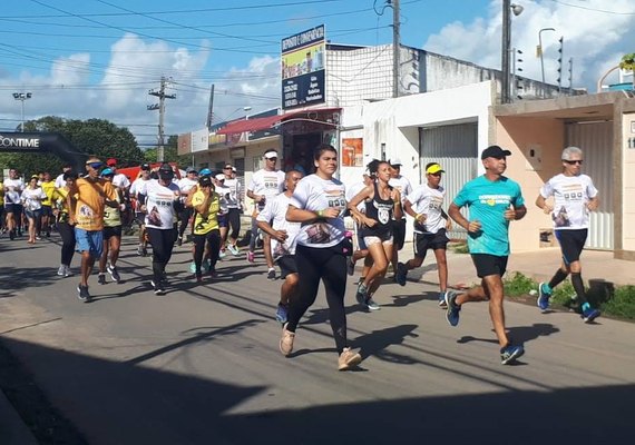 Corrida de Santa Teresinha une esporte e devoção na abertura das festividades da padroeira na Serraria