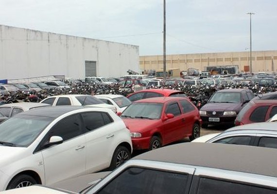 Detran/AL faz leilão de motos e carros apreendidos nesta quinta-feira