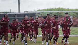 CRB finaliza preparação para decisão contra o Cruzeiro pela Copa do Brasil