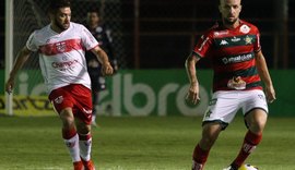 CRB perde para a Portuguesa-RJ e é eliminado da Copa do Brasil