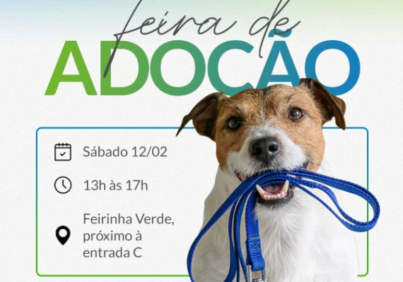 Parque Shopping realiza Feira de Adoção Pet neste sábado (12)