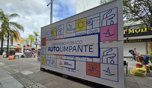 Prefeitura inicia instalação de banheiros públicos autolimpantes em Maceió