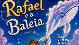Espetáculo infantil “Rafael e a Baleia” viaja pela poesia e imaginação