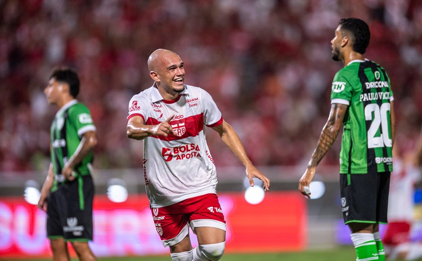 CRB vence o América-MG em Maceió e mantém ótimo momento na Série B