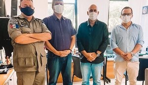 Junqueiro traça plano com a PM/AL para garantir mais segurança para a população