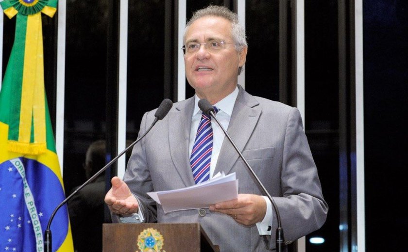 No Senado, Renan destaca redução nos índices de violência em Alagoas
