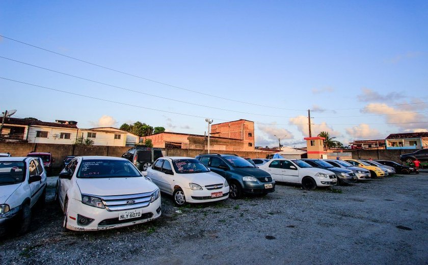 Prefeitura de Maceió realiza nova edição do leilão de veículos apreendidos