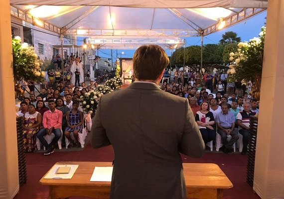 ﻿39 casamentos são oficializados pela Justiça Itinerante em Igreja Nova
