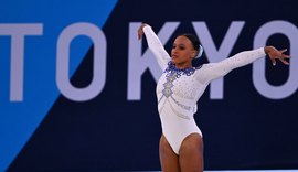 Rebeca Andrade conquista ouro para o Brasil na ginástica artística