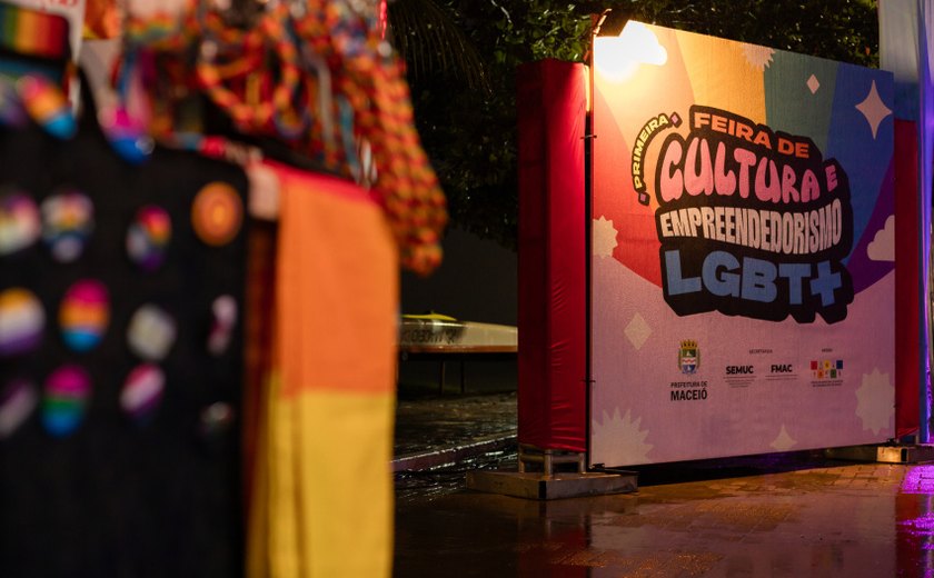 Arte, cultura e empreendedorismo se encontram em feira LGBT+ na Ponta Verde