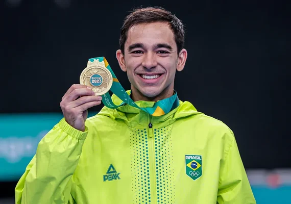 Hugo Calderano é ouro e conquista tricampeonato Pan-Americano