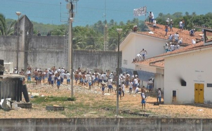 Presos voltam a se rebelar na maior penitenciária do Rio Grande do Norte