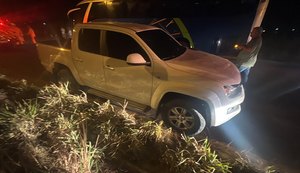 Motoqueiro morre ao colidir frontalmente com Amarok em Arapiraca