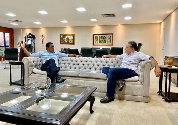 Governador declara  apoio a candidato do PSB, partido de JHC em Palmeira dos Índios