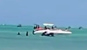 Capitania dos Portos vai investigar acidente envolvendo duas motos aquáticas que deixou mulher ferida