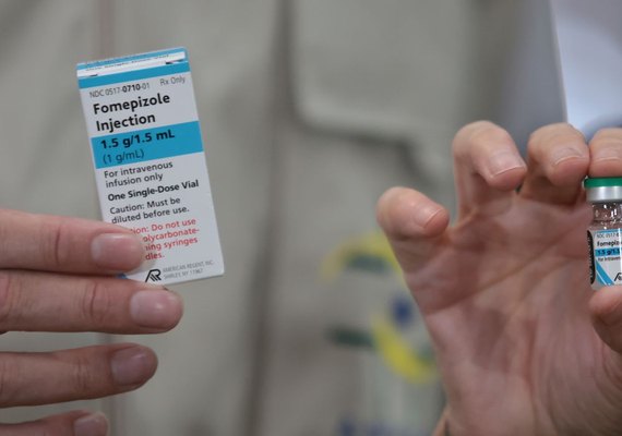Brasil recebe 2,5 mil unidades de fomepizol, antídoto contra metanol