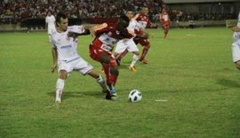 CRB alternativo contra o Santa Rita no Campeonato Alagoano