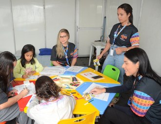 Espaço Acolher garante proteção e cuidado para filhos de trabalhadores