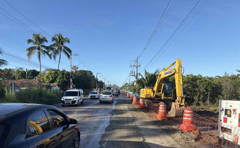 BRK inicia implantação de adutora na AL-101 Norte